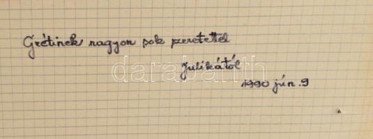 Holányi Julianna (1947-): Télen a Kőközben (Erdély, Nagyenyed mellett). Pasztell, papír. Jelzett. Há...