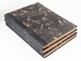 1954-1955 A Képes Sport I. és II. évfolyamának egybekötött számai, 3 kötetben: I. évf. 18-33. sz. (fél évfolyam) + II. évf. 1-52. sz. (teljes évfolyam). Benne számos érdekes írással és fotóval, többek közt az Aranycsapatról, Puskás Ferencről, Papp Lászlóról, stb. Félvászon-kötésben, vegyes állapotban.