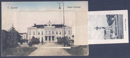 Szörényvár municipal palace leporellocard (b)