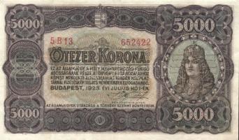 1923. 5000K "T.W." T:II