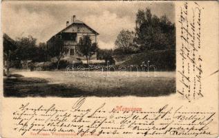 1902 Monyorósd (Hegyszentmárton), Vadászlak. Rechnitzer fénynyomdája (Zágráb)