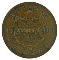 Románia 1900B 2b bronz "I. Károly" T:XF
Romania 1900B 2 Bani bronze "Carol I" C...