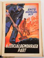 Politikai plakátok 1945-1948. Szerk.: Szintay Jánosné, Fegyó János. Bp., 1970, Kossuth, 16 t. Benne ...