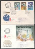 1986 Kb. 25 db FDC, közte ajánlottak is