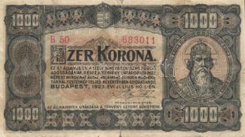 1923. 1000K "T.W." T:III-