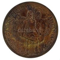 Garamkeszi János (1936-) 1984. "MÉE Nógrád megye / Szondy György, Drégely vára hős kapitánya" jelzett Ag emlékérem (35,78g/0.835/42,5mm) T:AU patina Hungary 1984. "MÉE Nógrád megye / Szondy György, Drégely vára hős kapitánya (MÉE Nógrád County / György Szondy the captain hero of Drégely castle)" hallmarked Ag medallion. Sign.: János Garamkeszi (35,78g/0.835/42,5mm) C:AU patina Adamo ST5