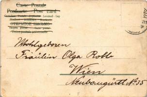 Budapest II. Szt. Lukács fürdő, Kristály forrás víz reklám. litho (EB)