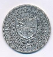 Német Szövetségi Köztársaság 1980. 1 Guldenthaler jelzett Ag, a Német Államok / Bajorország 1560. 1 ...