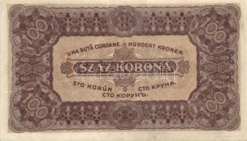 1923. 100K nyomdahely jelöléssel T:II