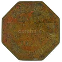 Ausztria DN 1K Cu "Lebensmittel Magazin für Bedienstete der K. K. Priv Kaiser Ferdinands Nordbahn" kétoldalas vasúti bárca (~31x31mm) T:VF, patina Austria ND 1 Krone Cu "Lebensmittel Magazin für Bedienstete der K. K. Priv Kaiser Ferdinands Nordbahn" two-sided trailway token (~31x31mm) C:VF, patina