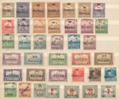 Baranya I. 1919 38 db bélyeg, Bodor vizsgálójellel