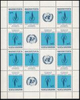1979 Emberi Jogok Egyetemes Nyilatkozata 5 db teljes ív (15.000)