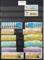 1959-1992 Sok ezer bélyeget, rengeteg postatiszta és használt teljes sort tartalmazó nagy rendező kü...