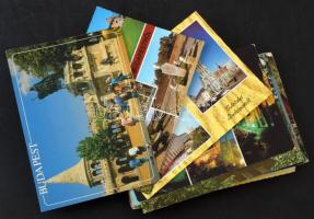 BUDAPEST - 50 db MODERN város képeslap / 50 modern Hungarian town postcards