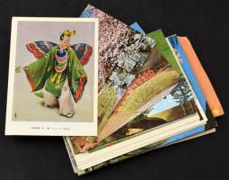 JAPÁN - 27 db MODERN megíratlan város képeslap, több tokban / 27 modern town postcards, in more cases