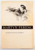 Martyn Ferenc (1899-1986): Petőfi olvasása közben. Bp., 1973, Képzőművészeti Alap Kiadóvállalata, 4 sztl. lev. + 20 t. Kiadói papírmappában, kompletten,