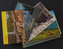 100 db MODERN megíratlan külföldi város képeslap / 100 modern unused foreign town postcards
