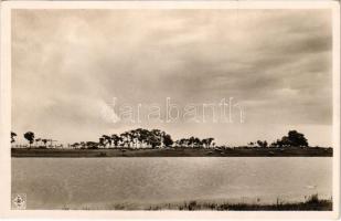 Hortobágy, hangulat a folyónál (gyűrődés / crease)