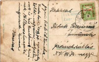 1916 Lipik, Ljecilisne dvorane. Arthur König / gyógyterem / Kursalon / spa + "K.u.k. Militärzen...