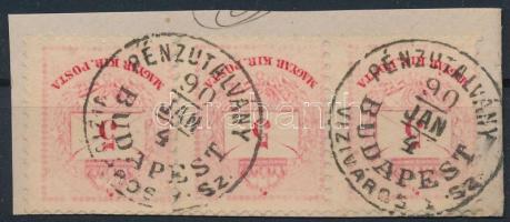 "PÉNZUTALVÁNY / BUDAPEST / VIZIVÁROS 1. Sz."