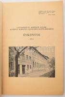 1961-1984 Gimnáziumi évkönyvek, 3 db különféle, változó állapotban