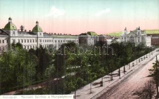 Kolozsvár national theatre and Hunyady square