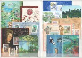 Franciaország gyűjtemény a 2002-2011 közötti időszakból, 6 db kétoldalas A4-es berakólapon, főleg blokkok és kisívek, kevés bélyeg. (Névérték: EUR 140.-)