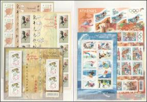 Franciaország gyűjtemény a 2002-2011 közötti időszakból, 6 db kétoldalas A4-es berakólapon, főleg bl...