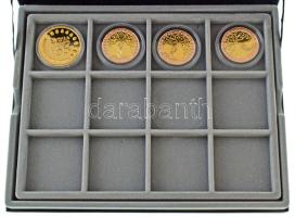 ifj. Szlávics László (1959-) 2011. "Nagy Magyarok / Szent István" aranyozott Cu emlékérem ...