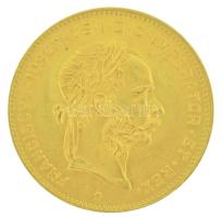 Ausztria 1892. 4Fl / 10Fr Au "Ferenc József" utánveret kapszulában (3,24g/0.900) T:UNC,AU Austria 1892. 4 Florin / 10 Francs Au "Franz Joseph" restrike in capsule (3,24g/0.900) C:UNC,AU Krause KM#2260