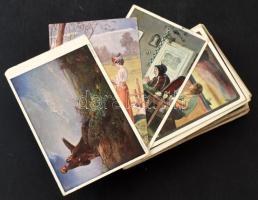 Kb. 100 db RÉGI művész képeslap / Cca. 100 pre-1945 art postcards