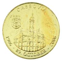 Szlovákia 2006. "II. Rákóczi Ferenc újratemetésének 100. évfordulója" fém emlékérem kapszu...