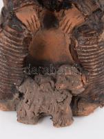 Hatvani jelzéssel: Pásztor kutyájával, m: 15,5 cm