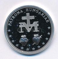 DN "Magyarok Nagyasszonya / Patrona Hungariae" peremen jelzett Ag emlékérem (10,00g/0.999/...