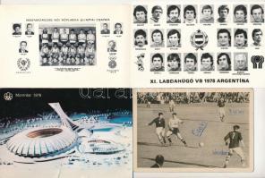 19 db MODERN sport, olimpia, futball témájú képeslap / 65 modern sport, Olympics, football postcards