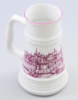 Alföldi Buda mintás korsó, jelzett, hibátlan, m: 17 cm