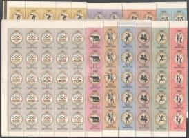 1960 Olimpia (III.) - Róma teljes hajtott ívsor