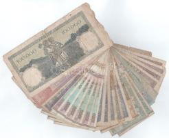 Románia 25db-os vegyes bankjegytétel, közte Német megszállás 1917. 25b T:F-G
Romania 25pcs mixed ba...