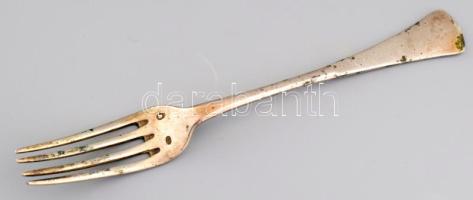 Ezüst (Ag) villa, jelzett, nettó 33g