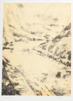 Tóth Zoltán (-): Duanakanyar. Szén, papír, jelzett, paszpartuban, 44×33 cm