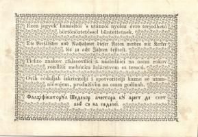 1848. 1Ft "Kossuth-bankó" T:II