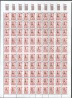 2000-2001 Antik Bútorok 3Ft, 1Ft, 7Ft teljes ívek, ívszéli vonalkódokkal