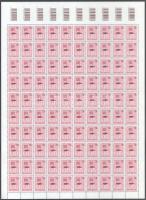 2000-2001 Antik Bútorok 3Ft, 1Ft, 7Ft teljes ívek, ívszéli vonalkódokkal