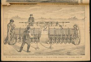 cca 1890-1900 Moson, Kühne E. Mezőgazdasági Gépgyára árjegyzéke. N. 62., 56., 57., 58., 59., 60., 61...