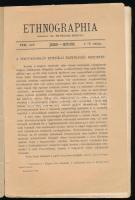 1897 Az Ethnographia, a Magyar Néprajzi Társaság és a M. Nemzeti Múzeum értesítője VIII. évfolyamána...