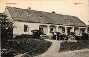 Ajnácskő, Hajnácska, Hajnácka (Gömör); Simonffy úrilak, villa, kastély. Fogyasztási szövetkezet kiadása / castle