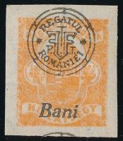 Nagyvárad 1919 Hírlapbélyeg elcsúszott felülnyomattal, Bodor vizsgálójellel