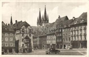 Cheb (Eger)  Adolf Hitler square photo