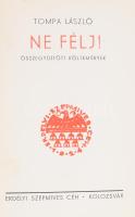 Reményik Sándor: Romon virág. Versek. 1930-1935. Kolozsvár, Erdélyi Szépmíves Céh. + Tompa László: N...