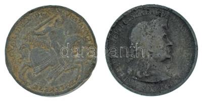 1940. "Erdélyi részek felszabadulásának emlékére" Zn emlékérem. Szign.:BERÁN + 1941. "Délvidéki Emlékérem" Zn emlékérem. Szign.: BERÁN L., mindkettő mellszalag és fül nélkül T:F oxidácó